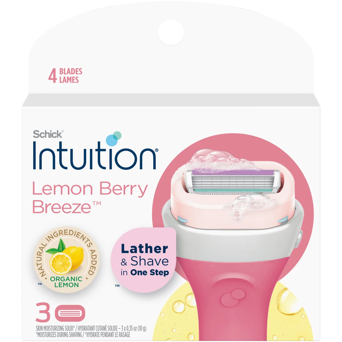 Coupon ๐ Schick Intuition Lemon Berry Breeze Razor And Refill 3 Ct. ๐ฅฐ