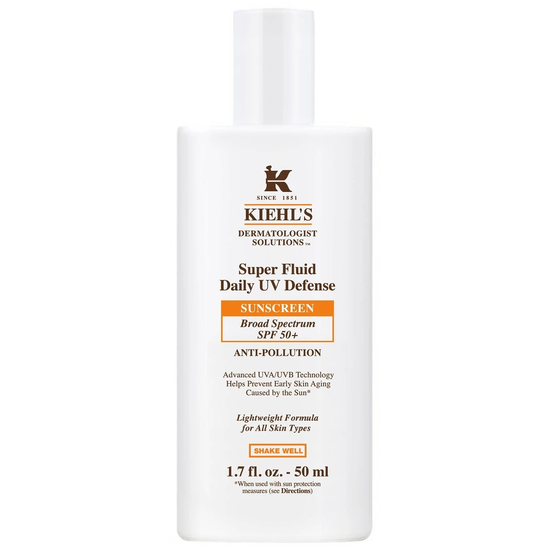 Hot Sale โ๏ธ Kiehl's Super Fluid UV Defense SPF 50 Sunscreen ๐
