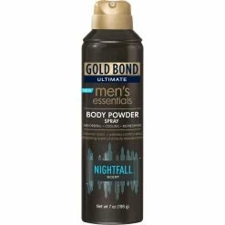 Deals 🔥 Gold Bond Ultimate Men's Nightfall Scent Essential Body Powder Spray 7 Oz. 🔥