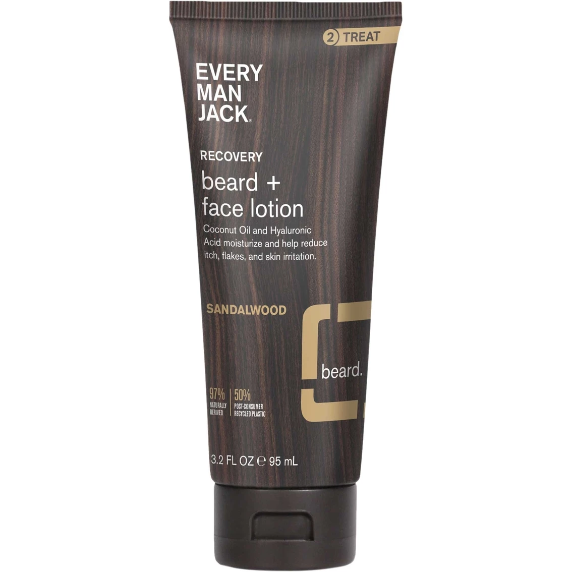 Best Pirce 💯 Every Man Jack 🩴 Sandalwood Beard & Face Lotion 3.2 Oz. 😀