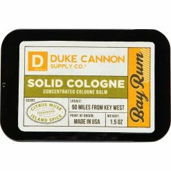 Top 10 🤩 Duke Cannon Bay Rum Solid Cologne ⭐